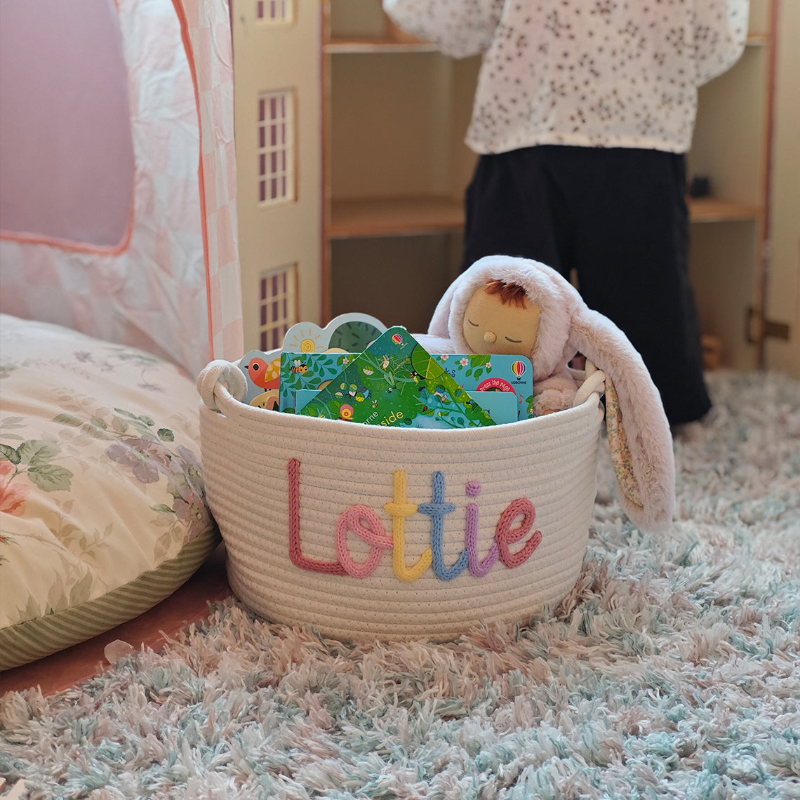 Knitkin™ Personalized Knitted Basket